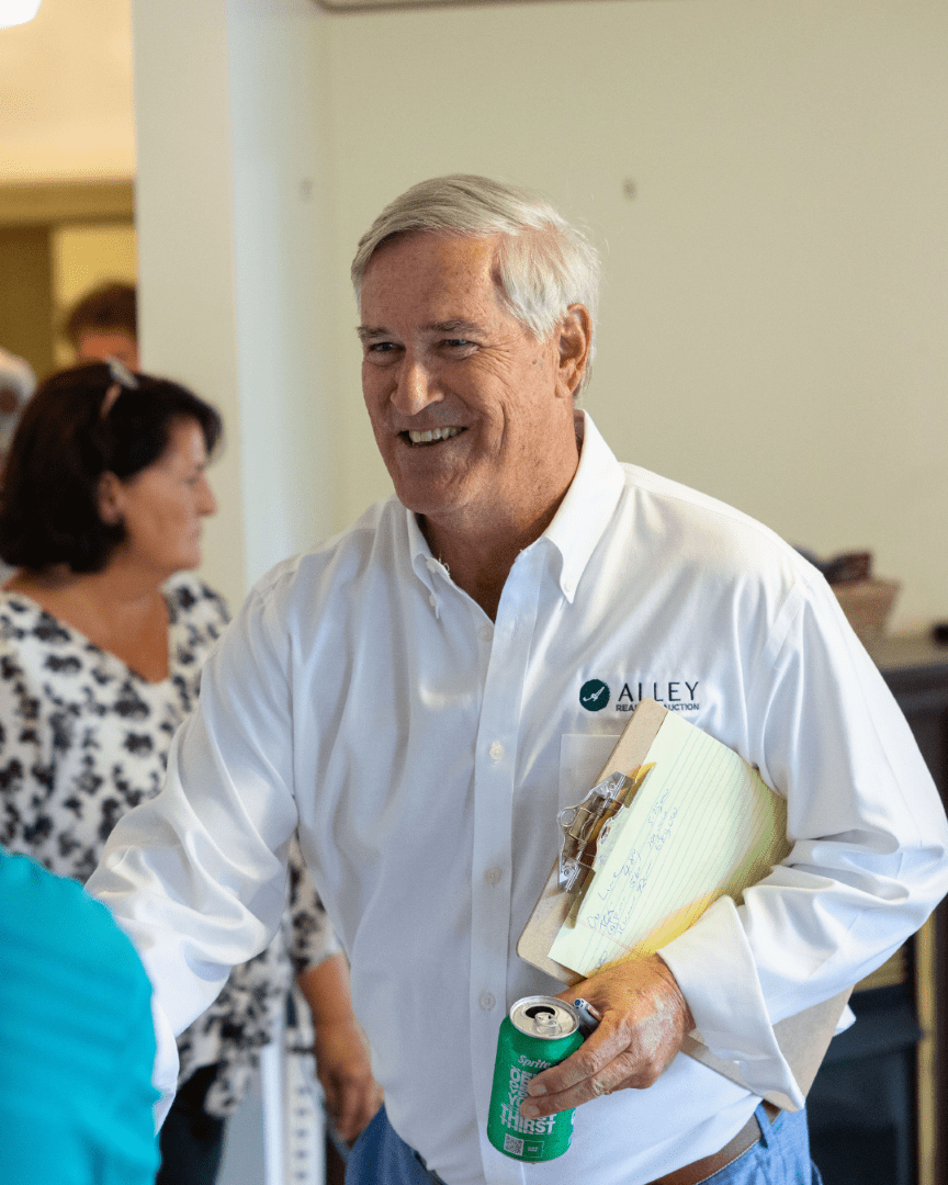 David Alley real estate auction strategy